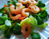 Salade de crevettes