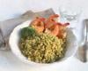 Risotto de coquillettes brocoli et crevettes