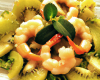 Salade de kiwis aux crevettes