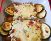 Gratin de courgettes au crabe