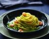 Linguine au Pesto Genovese et crevettes