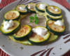 Poêlée de courgettes au chèvre