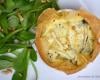 Tartelettes en feuilles de brick aux poireaux et au brie