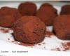 Truffes Chocolat, Marron et noisettes