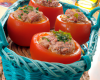 Tomates en panier farcies au thon