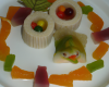 Poisson en pate de fruits