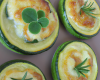 Petits flans de courgettes