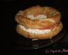 Paris-Brest au saumon fumé et Boursin Cuisine ail et fines