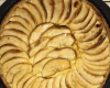 Tarte sablée aux pommes et crème pâtissière