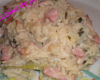 Risotto lardons/poireaux