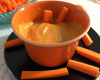 Fondue de carottes à l'orientale