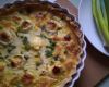 Quiche poireaux et fromages