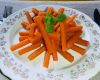 Méli-mélo tiède de carottes en vinaigrette