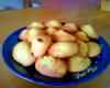 Madeleines pommes citrons raisins