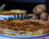 Quiche au Chaumes, pommes de terre et carvi