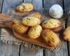 Madeleines salées au Crottin de Chavignol, tomates séchées et thym