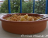 Crumble de pommes flambées au cognac mélasse de châtaigne