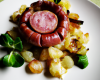 Croustillant d'andouille de Vire au Pommeau