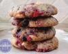 Cookies fruits rouges et chocolat blanc