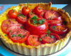 Tarte de tomates à la française