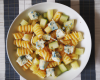 Salade de Fusilli Melon, Gorgonzola