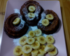 Moelleux au chocolat et bananes