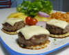 Hamburgers parmentier enrubanés au brebis