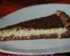 Tarte chocolat, citron et coco