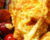 Omelette aux tomates