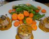 Tournedos de Surimi et ses petits légumes sauce soja