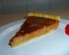 Tarte aux poires en conserve St Mamet, carambars caramel et spéculoos