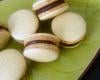 Macarons Chocolat Banane caramélisée