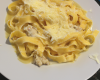 Tagliatelles aux 3 fromages