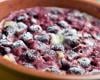 Clafoutis aux cerises rapide