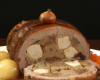 Galantine de dinde aux marrons et ses Fine de Ratte