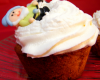 Cupcake à la pomme et chantilly de cidre