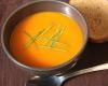 Soupe de Courge Butternut à la coriandre Fraîche