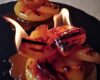 Pommes flambées au Calvados et caramel