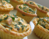 Mini-quiches sans pâte au thon et fines herbes