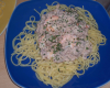 Spaghettis aux crevettes