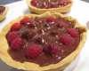 Tartelettes chocolat-framboises