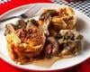 Yorkshire pudding aux champignons