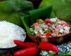 Poisson cru à la tahitienne aux herbes aromatiques