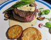 Steak végétal à la tomme de Savoie