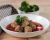 Boulettes de viande La Vache qui Rit, sauce tomate