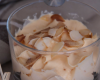 Verrine de mousse d'abricot sur lit de spéculoos