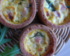 Mini-quiche sans pâte au thon et fines herbes