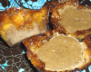 Tuiles aux amandes garnies de son fondant aux marrons