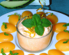 Mousse de melon à la St Michel