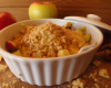 Crumble aux pommes rapide